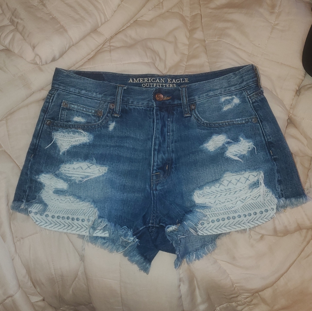 American Eagle jean shorts
